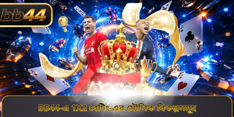 BB44-এ 1X2 বেটিং-এর মৌলিক বিকল্পসমূহ