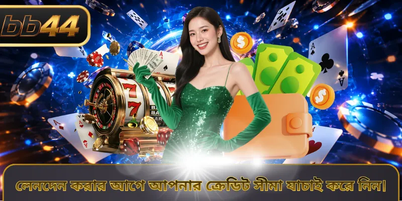 লেনদেন করার আগে আপনার ক্রেডিট সীমা যাচাই করে নিন।