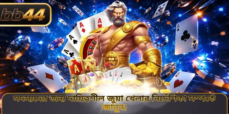 সদস্যদের জন্য দায়িত্বশীল জুয়া খেলার নির্দেশিকা সম্পর্কে জানুন।